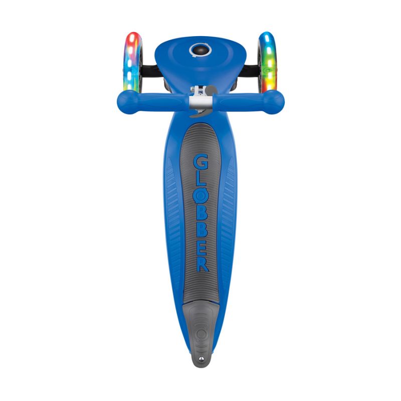 3-wheel scooter Globber Foldable Lights Navy Blue Jr 437-100 Accessories/Skating/Hulajnogi Your Sports Performance