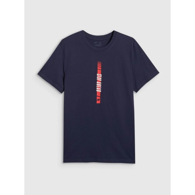 Men's regular printed T-shirt 4F 4FRAW25TTSHM3225-31S 4f