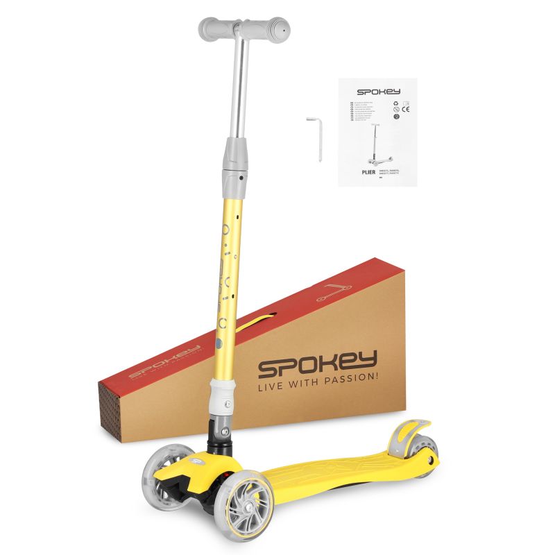 Folding balance scooter Spokey PLIER 940877 Accessories/Skating/Hulajnogi Your Sports Performance