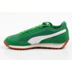 Puma Easy Rider Vintage youth sports shoes suede green