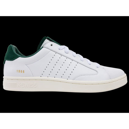 K-swiss LOZAN KLUB LTH WHITE/POSY GREEN/SNOW WHITE-M sneakers (07263-130-M) K- Swiss