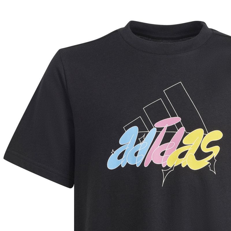 Adidas GFX Illustrated Jr T-shirt IR5757 Clothing/Lifestyle/T-shirts Adidas