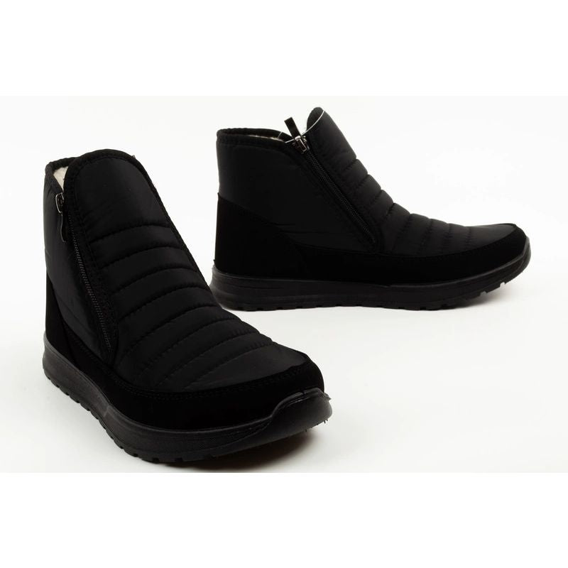 Progress Men’s Winter Boots, Snow Boots, Warm-Lined Fashion Ankle Boots with Zip