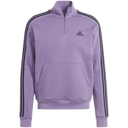 adidas Essentials Fleece 3-Stripes 1/4-Zip M Sweatshirt IJ8912 Clothing/Training Adidas