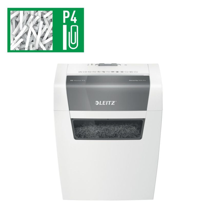 Leitz IQ Home Shredder, P4, 6 sheets, 15 l bin Urządzenia biurowe/Niszczarki Your Sports Performance