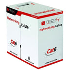 TECHLY U/UTP CAT6 STRANDED CABLE 305M CCA GRAY ETC. Kable, gniazda i wtyki/Kable sieciowe Your Sports Performance
