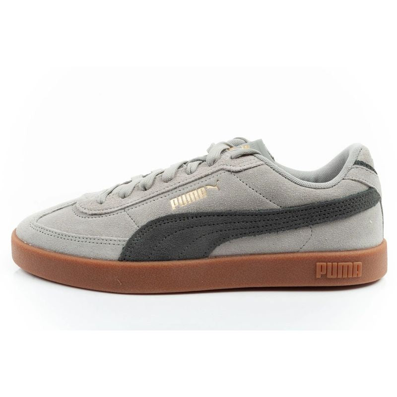 Puma Club II Era men's sports shoes, leather sneakers, gray To be categorized Your Sports Performance