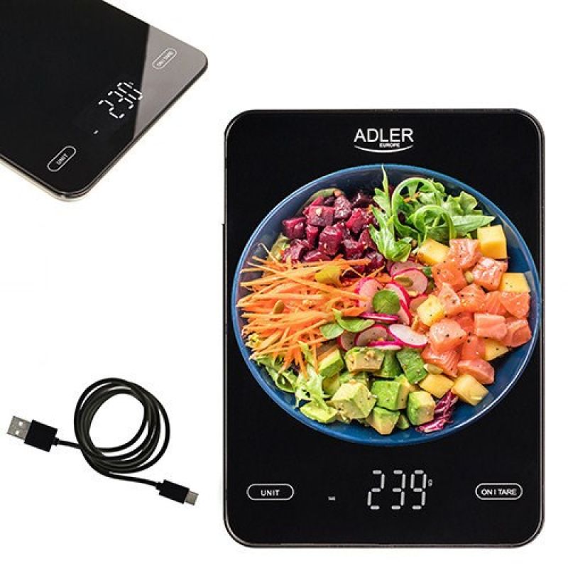 ADLER AD 3177b kitchen scale AGD - Produkty/Wagi kuchenne Your Sports Performance