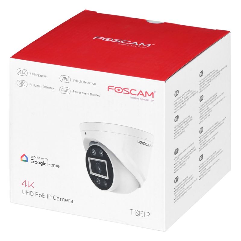 Foscam T8EP 8MP IP surveillance camera CCTV IP/Kamery Your Sports Performance