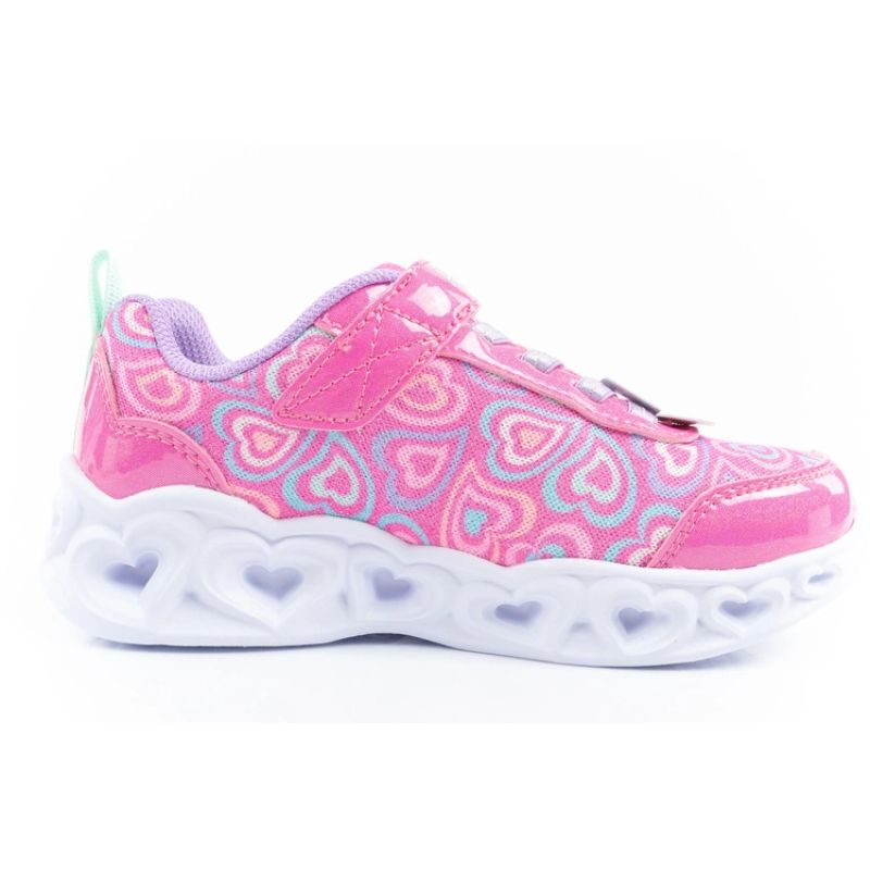 Skechers S Lighs-Heart comfortable LED sports shoes for girls In preparation Your Sports Performance