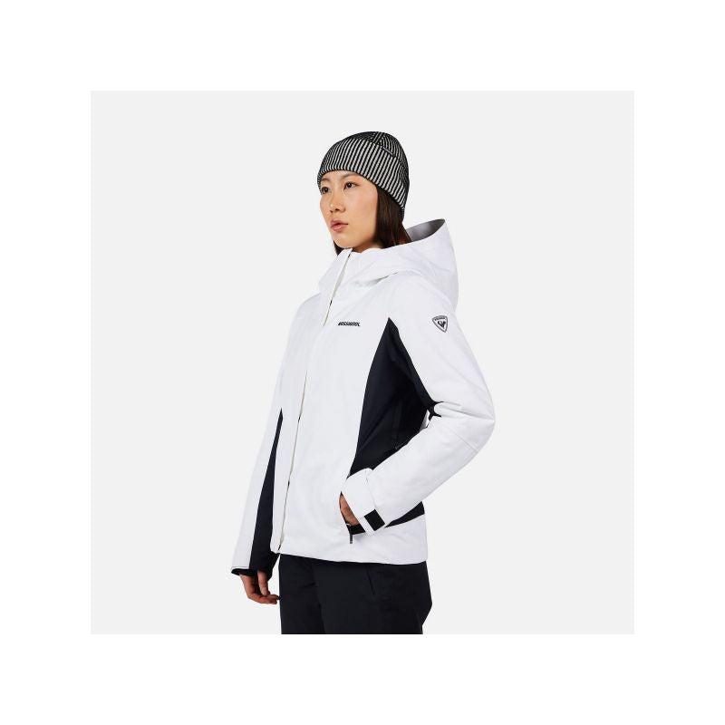 ROSSIGNOL W VELIKA INSULATED JKT women's ski jacket white