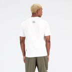 New Balance Hoops Cotton Jersey Short Wt M MT31589WT Clothing/Lifestyle/T-shirts/New Balance New Balance