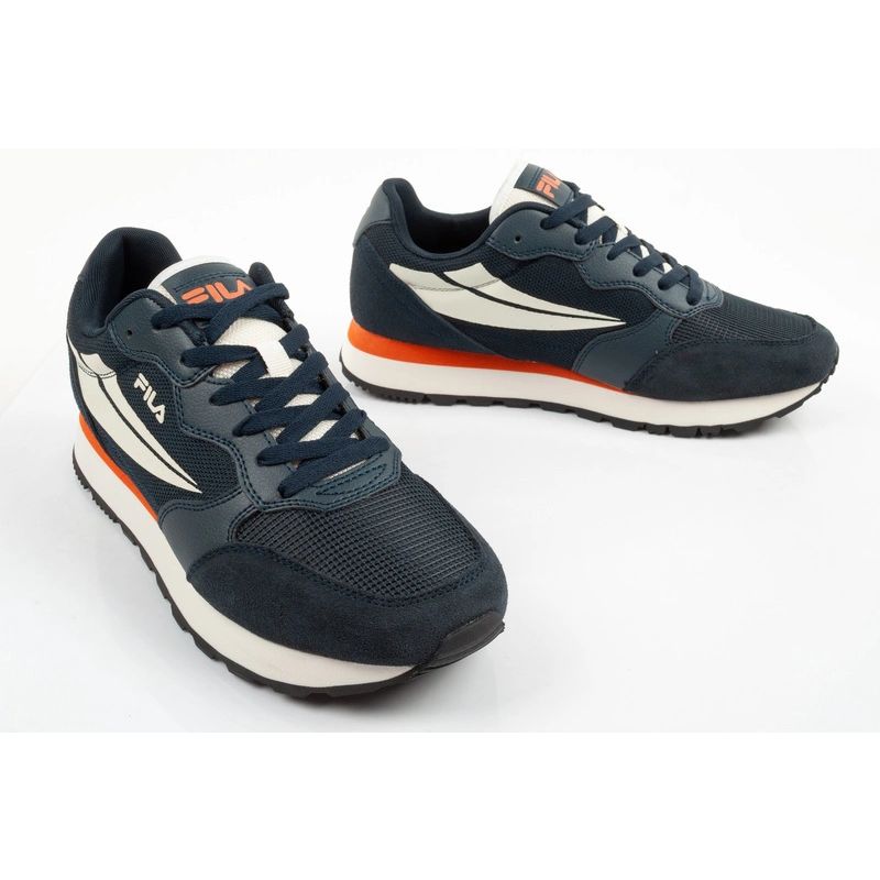 Fila men's sports shoes Hypert sneakers fashionable navy blue comfortable