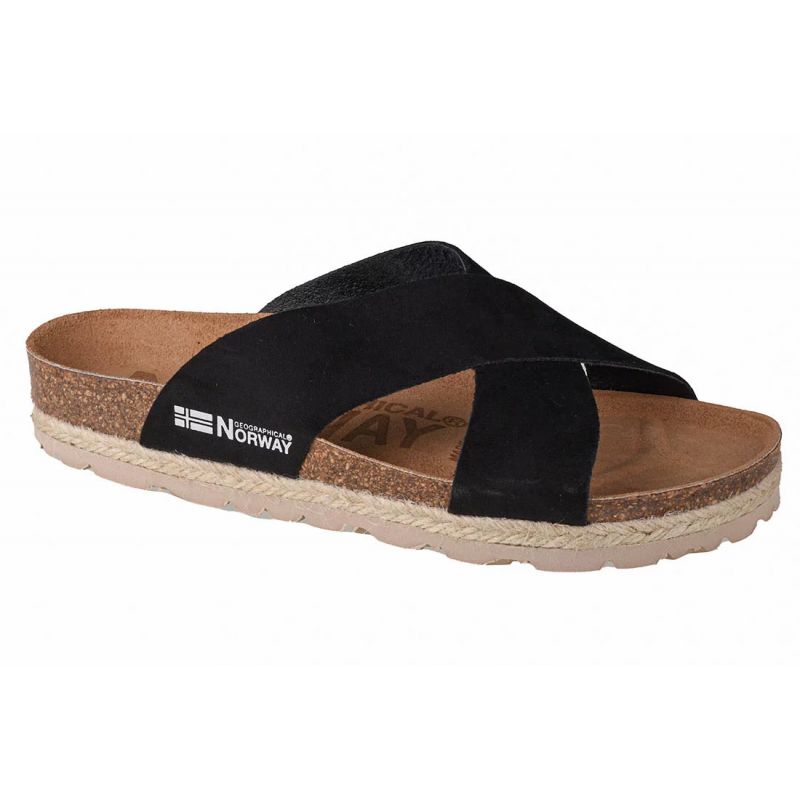 Slippers Geographical Norway Sandalias Bios Tiras Cruzadas W GNW20411-01 Footwear/Outdoor Your Sports Performance