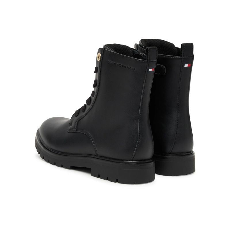 Tommy Hilfiger Women's Lace-Up Bootie T3A5-34012-1355999 Black To be categorized Your Sports Performance