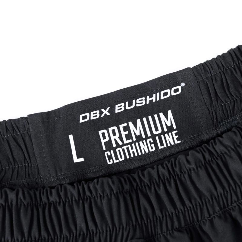 Black DBX Bushido MMA Shorts ODZIEŻ - Szorty treningowe Your Sports Performance