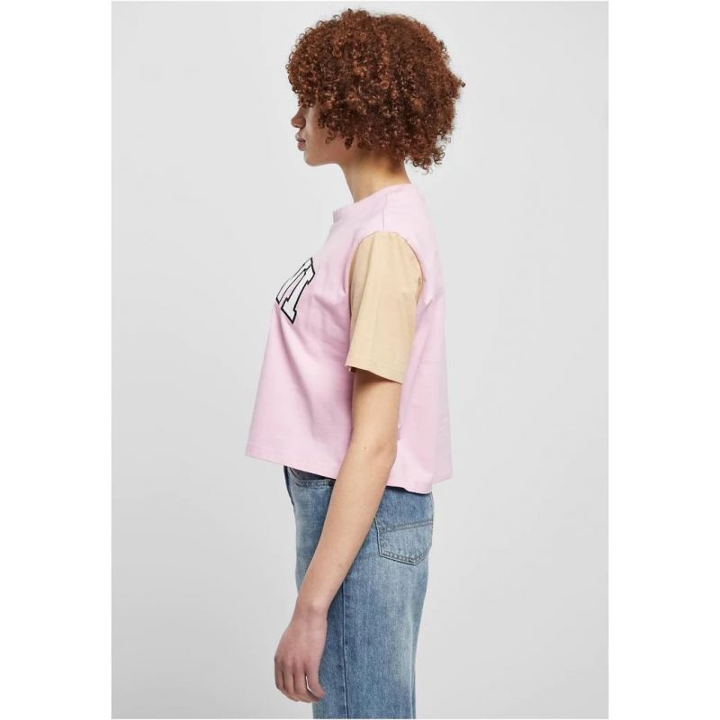 Karl Kani t-shirt Serif Crop Block Tee W 6130859 Clothing/Lifestyle/T-shirts/Karl Kani Your Sports Performance