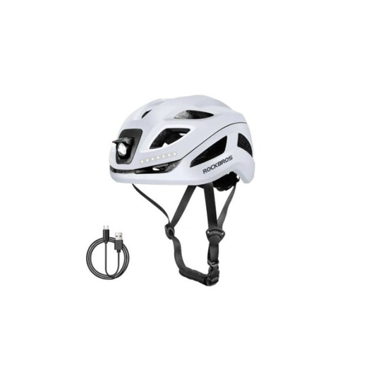 Rockbros bike helmet with USB light 10110035002 Rockbros/Odzież Rowerowa/Kaski Your Sports Performance