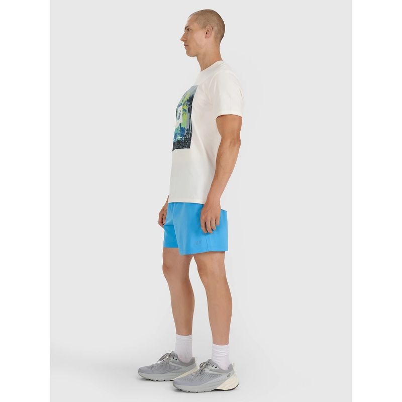 Men's regular printed T-shirt 4F 4FRSS25TTSHM2846-12S 4f