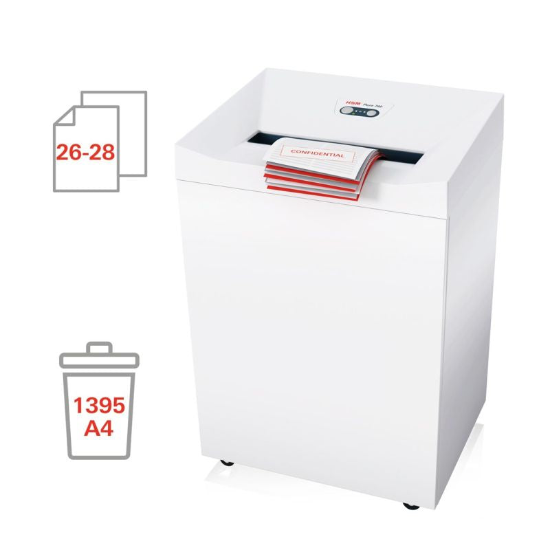 HSM Pure 740 Shredder, 145L 5.8mm Urządzenia biurowe/Niszczarki Your Sports Performance