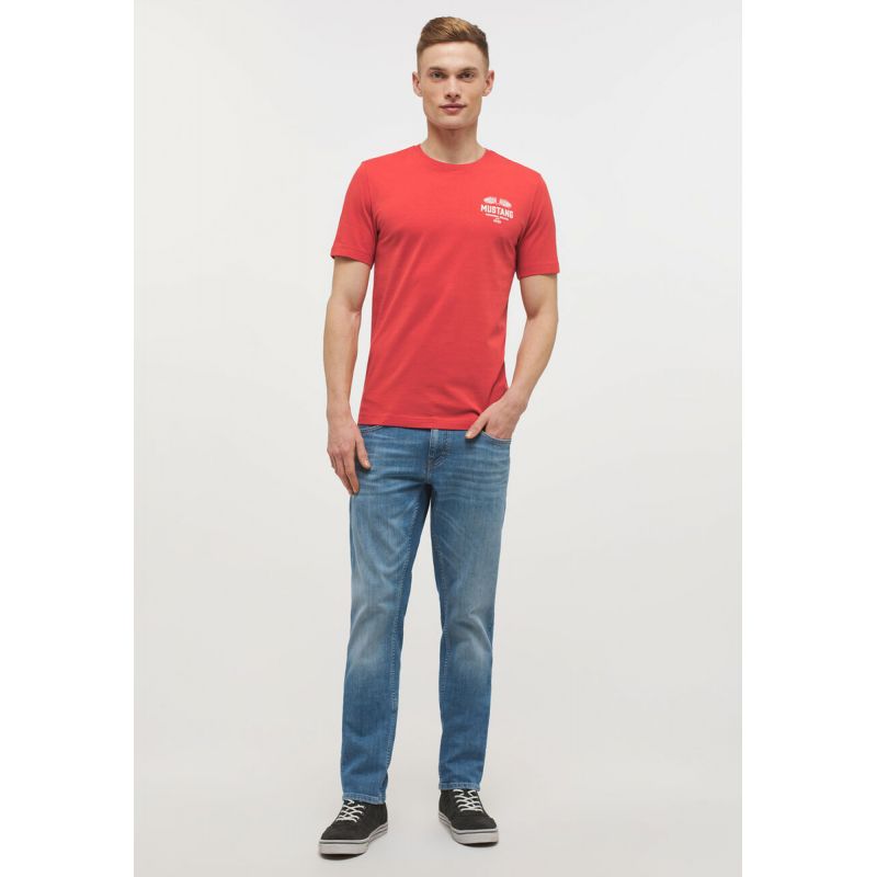 Mustang T-shirt Alex C Print M 1012499 7121 Clothing/Lifestyle/T-shirts/Mustang Your Sports Performance