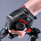 Rockbros S143-BK M cycling gloves with gel inserts - black Rockbros