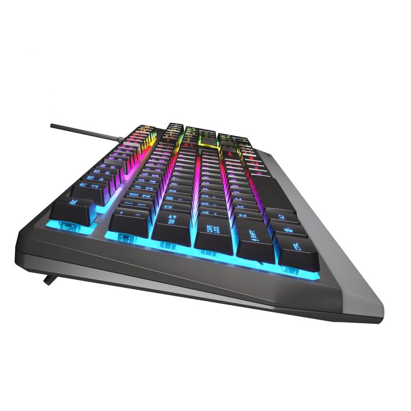 GENESIS GAMING KEYBOARD RHOD 300 RGB US NKG-1528 Gaming PC/Klawiatury Your Sports Performance