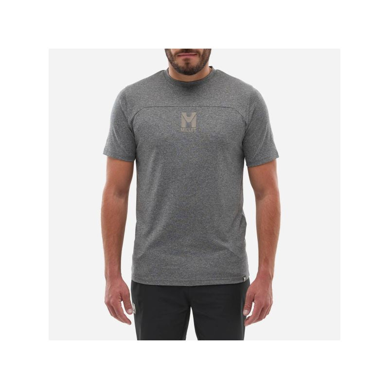 MILLET Men's T-Shirt Seneca Heather Ts Ss M Black