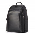 Puccini Royal Collection Men's Leather Backpack for 15.6" Laptop Black - LGD6323-1 Akcesoria i sprzęt koszykarski/Torby i plecaki Your Sports Performance