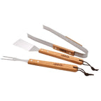3-in-1 BBQ Utensil Set with Wooden Handle Home and Garden/Garden Your Sports Performance