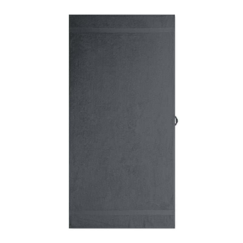 Large unisex bath towel 450 (light anthracite) In preparation Your Sports Performance