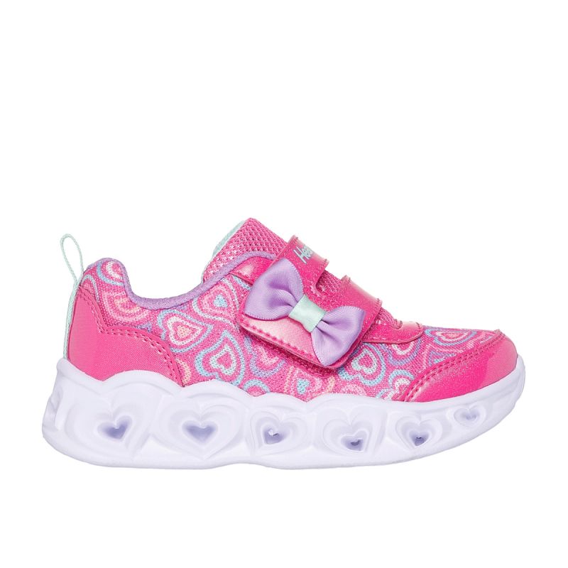 Skechers Kids' Casual Shoes HEART LIGHTS BOOGIE LAND 303258N HPMT Skechers