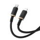 Baseus Dura Type C Cable 20W 2m (Black and Gold) In preparation Your Sports Performance