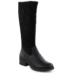 Women's leather ankle boots with insulated sole, black Rieker 9551 Footwear Your Sports Performance