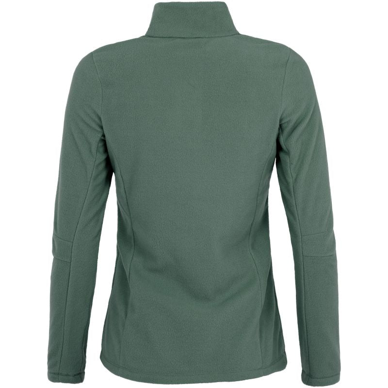 Women's long-sleeve 1/4-zip top PROTEST Mutez green