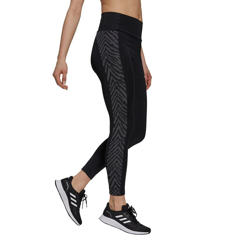 Leggings adidas High Rise Sport Zebra 7/8 W GR9652 Clothing/Training Adidas