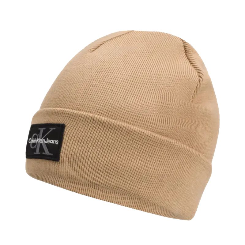 Calvin Klein CK Logo Beanie Beige - LZ04D8080G-PF2 Calvin Klein