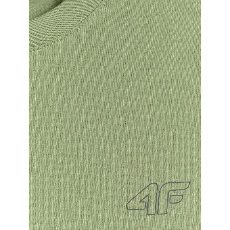 Boy's regular plain T-shirt 4F 4FJRSS26TTSHM3598-47S 4f