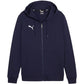 Puma teamGoal Casuals Hooded Kids' Sweatshirt Navy Blue 658596 06 In preparation Your Sports Performance