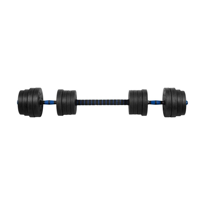 Bituminous adjustable dumbbells with connector 2x15kg REBEL ACTIVE In preparation Your Sports Performance