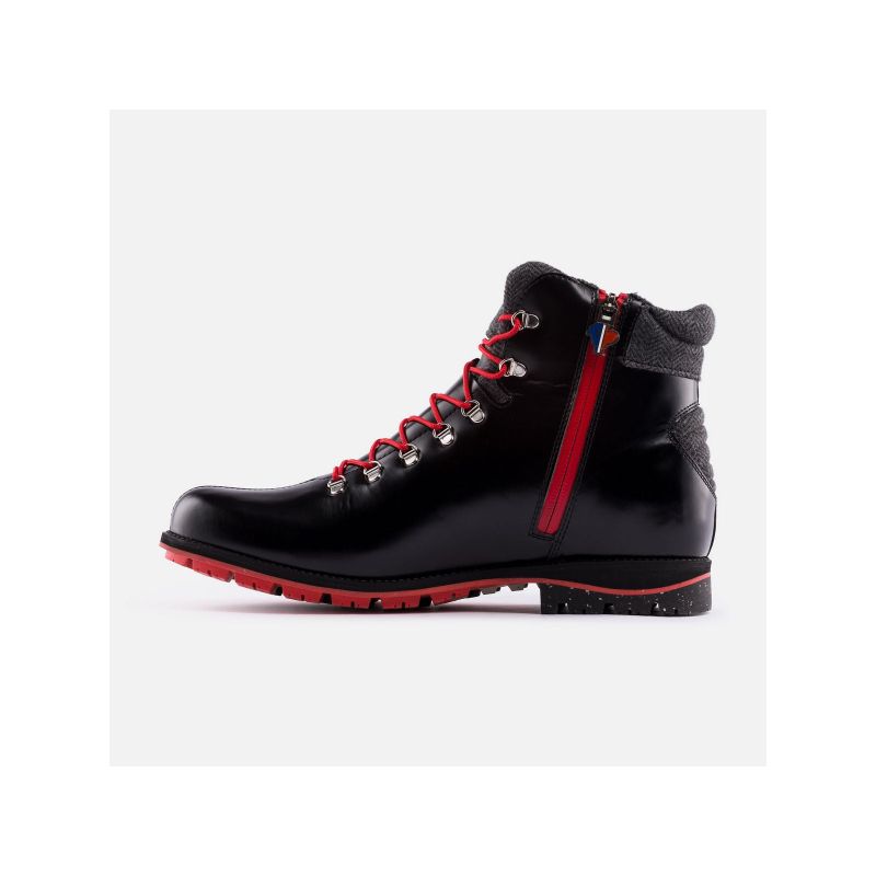 ROSSIGNOL 1907 CHAMONIX SHINY BLACK 2.0 men's shoes black
