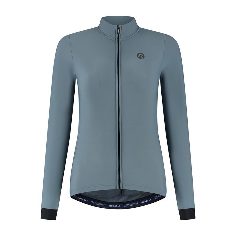 Rogelli women's sweatshirt SIGNATURE gray XL Rogelli/Rower/Woman/Koszulki Długi Rękaw Your Sports Performance