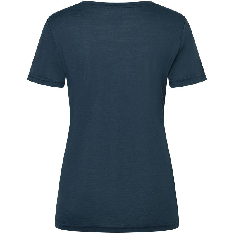 Women's short-sleeve SUPER.NATURAL W TREE OF KNOWLEDGE TEE, navy blue