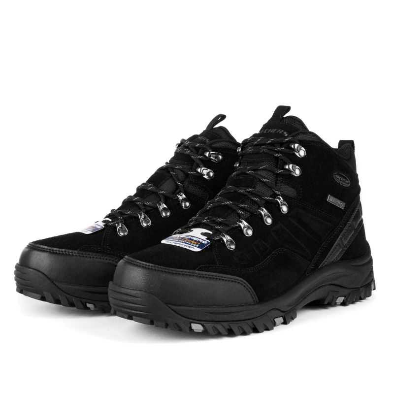 Skechers Relaxed Fit Relment Pelmo M 64869 BLK shoes Footwear/Outdoor/Skechers Skechers