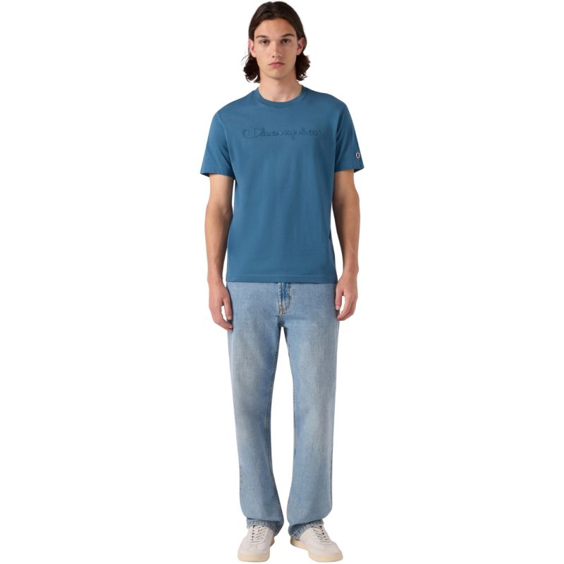 Men's Champion SS Tee Blue 222992 BS133