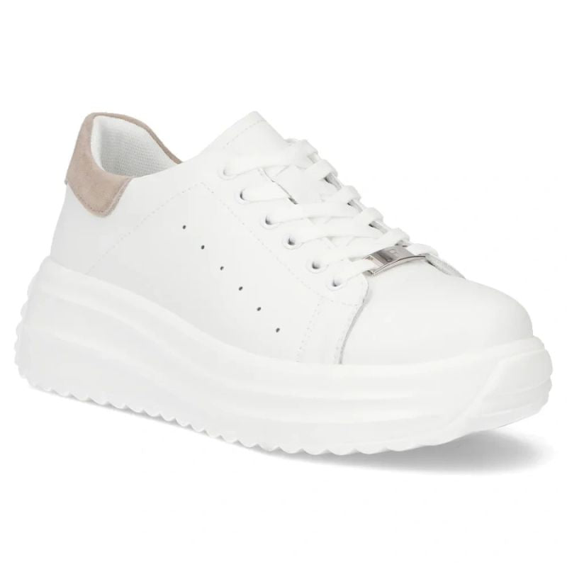 Women's leather platform shoes white Filippo DP6739 To be categorized Your Sports Performance