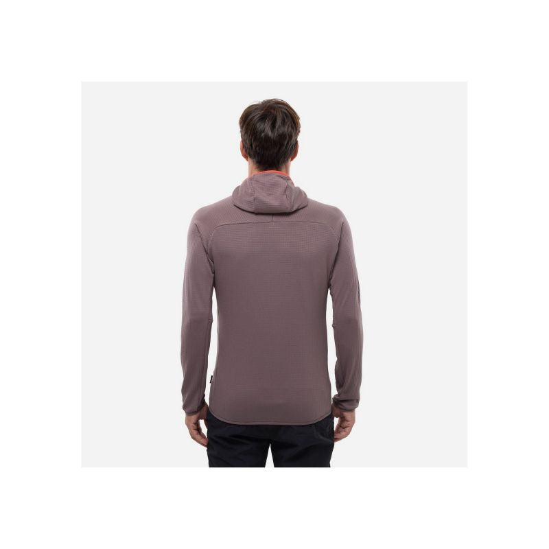 MILLET Fusion Grid Hoodie M Purple Plum
