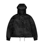 Rains Women's Rain Jacket STRING W JACKET W3 18040 84 BLACK GRAIN Clothing Your Sports Performance