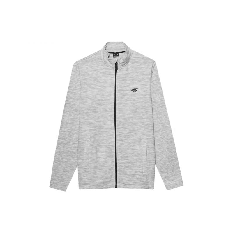 Sweatshirt 4F M 4FSS23TFLEM052 cool light gray melange Clothing/Training 4F