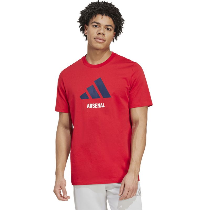 Adidas Polo Shirt Arsenal London FC 24/25 Session Graphic Tee JM9415 adidas